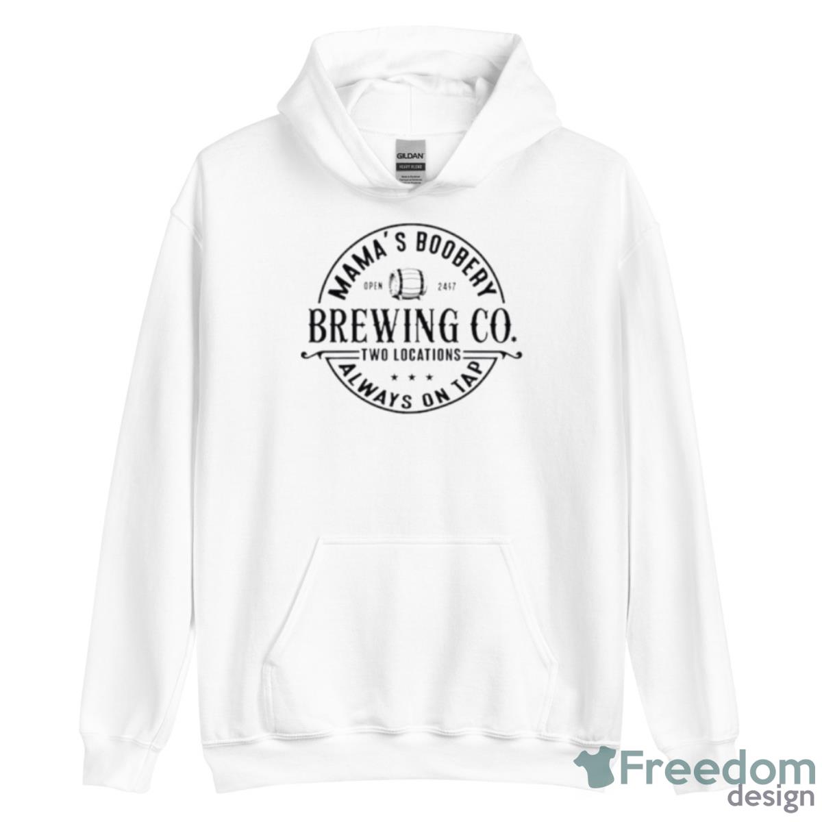 Mamas Boobery Nursing Alway On Tap Brewing Co Shirt - Unisex Heavy Blend Hooded Sweatshirt Mamas Boobery Nursing Alway On Tap Brewing Co Shirt - Unisex Heavy Blend Hooded Sweatshirt
