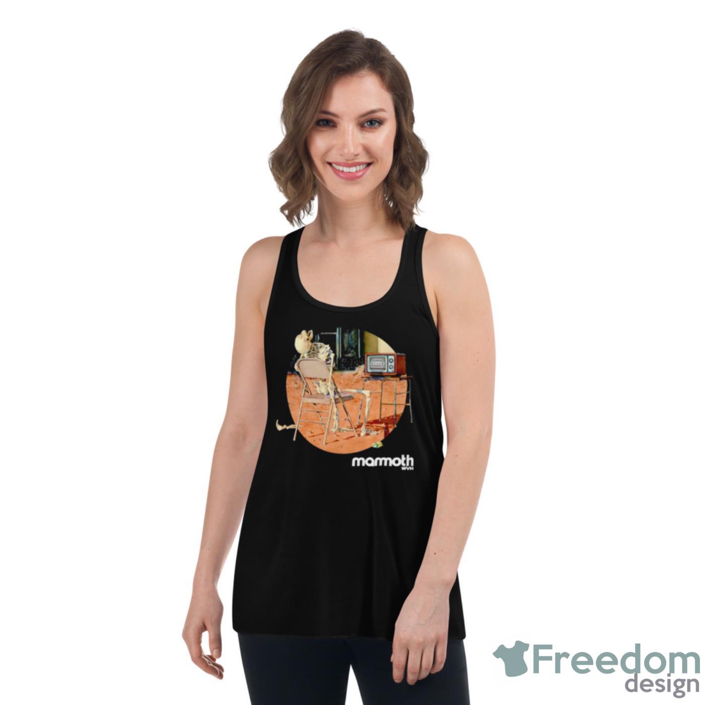Mammoth Ii Dead Shirt - Womens Flowy Racerback Tank Mammoth Ii Dead Shirt - Womens Flowy Racerback Tank