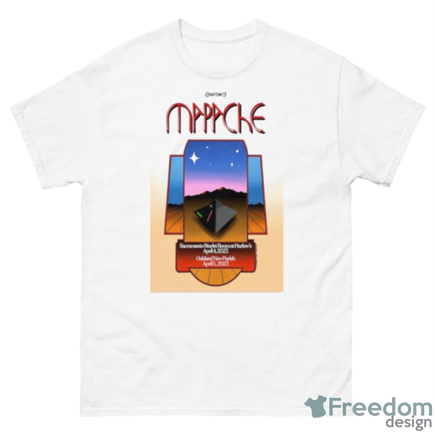 Mapache April 4+5 2023 Poster Shirt - 500 Men’s Classic Tee Gildan