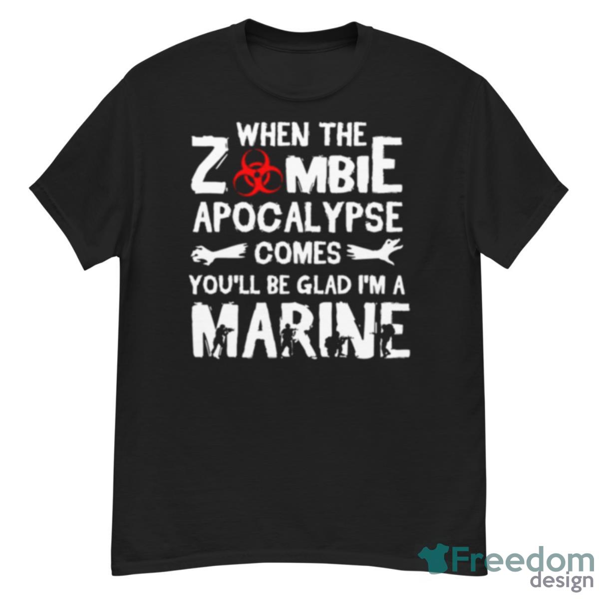 Marines Killing Zombies United States Army Shirt - G500 Men’s Classic T-Shirt