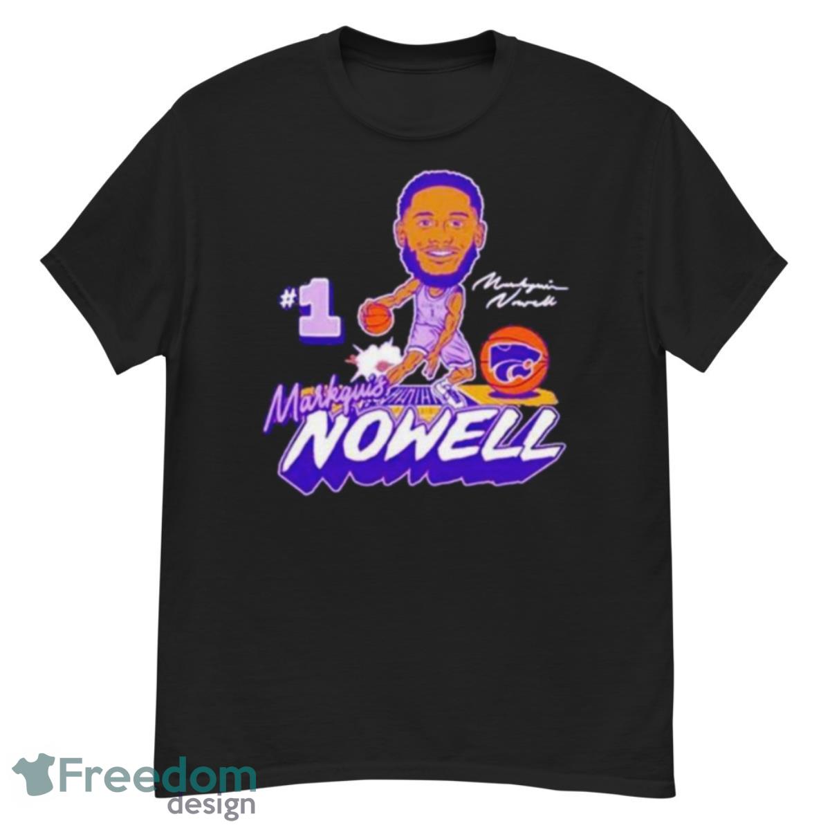 Markquis Nowell K State Wildcats Basketball Player Caricature Shirt - G500 Men’s Classic T-Shirt