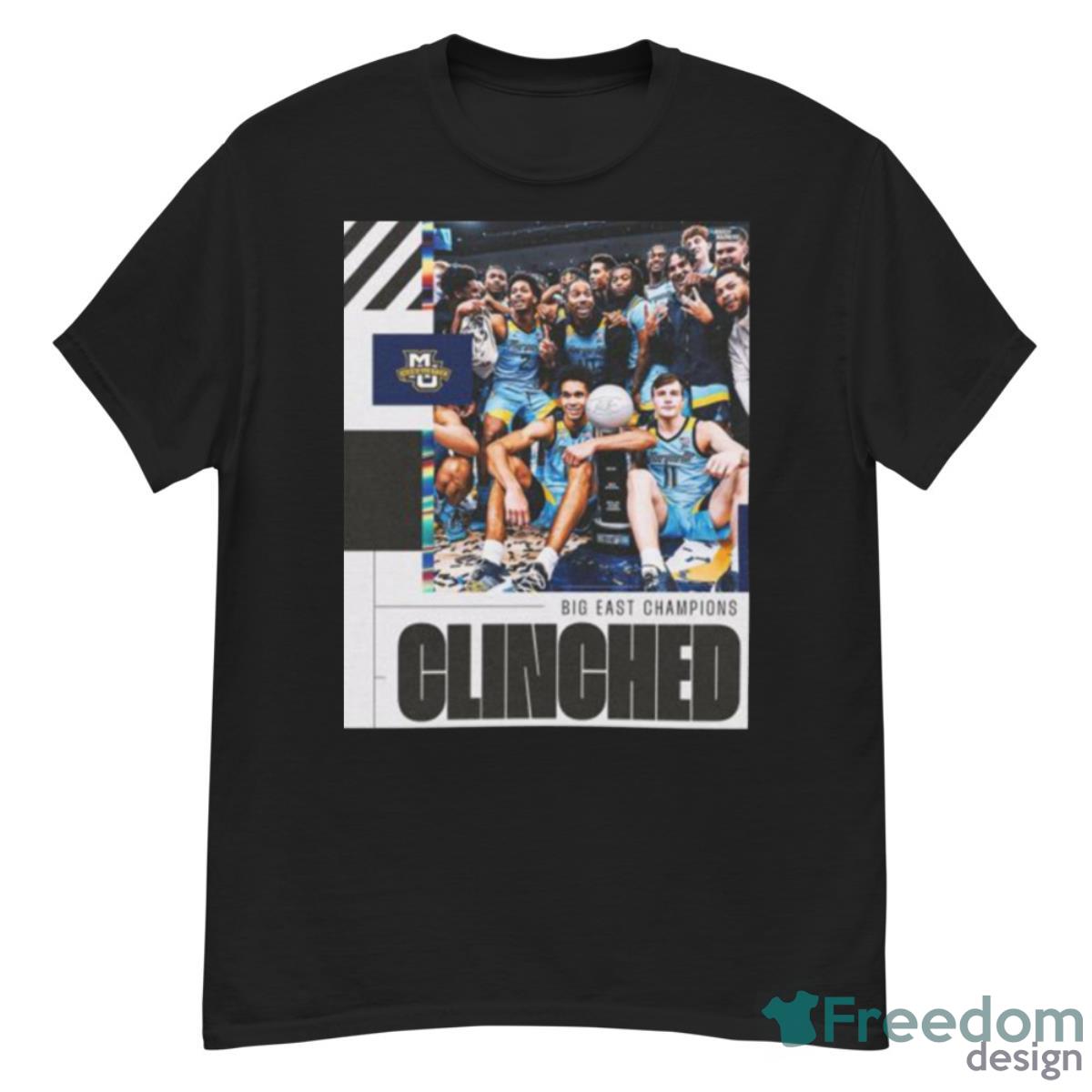 Marquette Golden Eagles 2023 NCAA Clinched March Madness Shirt - G500 Men’s Classic T-Shirt
