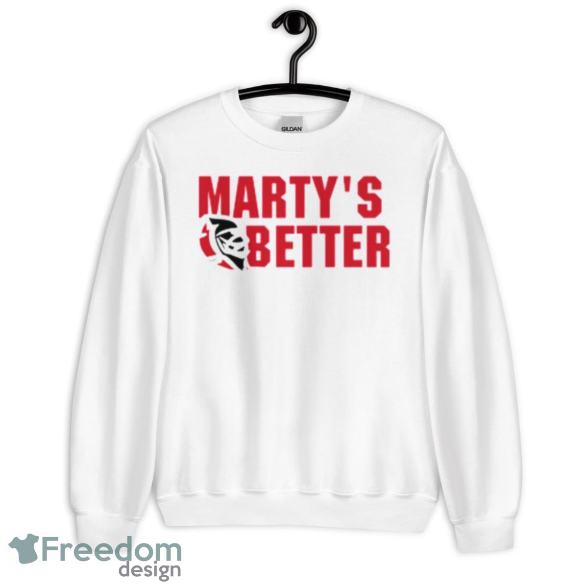 Martin Brodeur Is Better New Jersey Devils Shirt - Unisex Heavy Blend Crewneck Sweatshirt