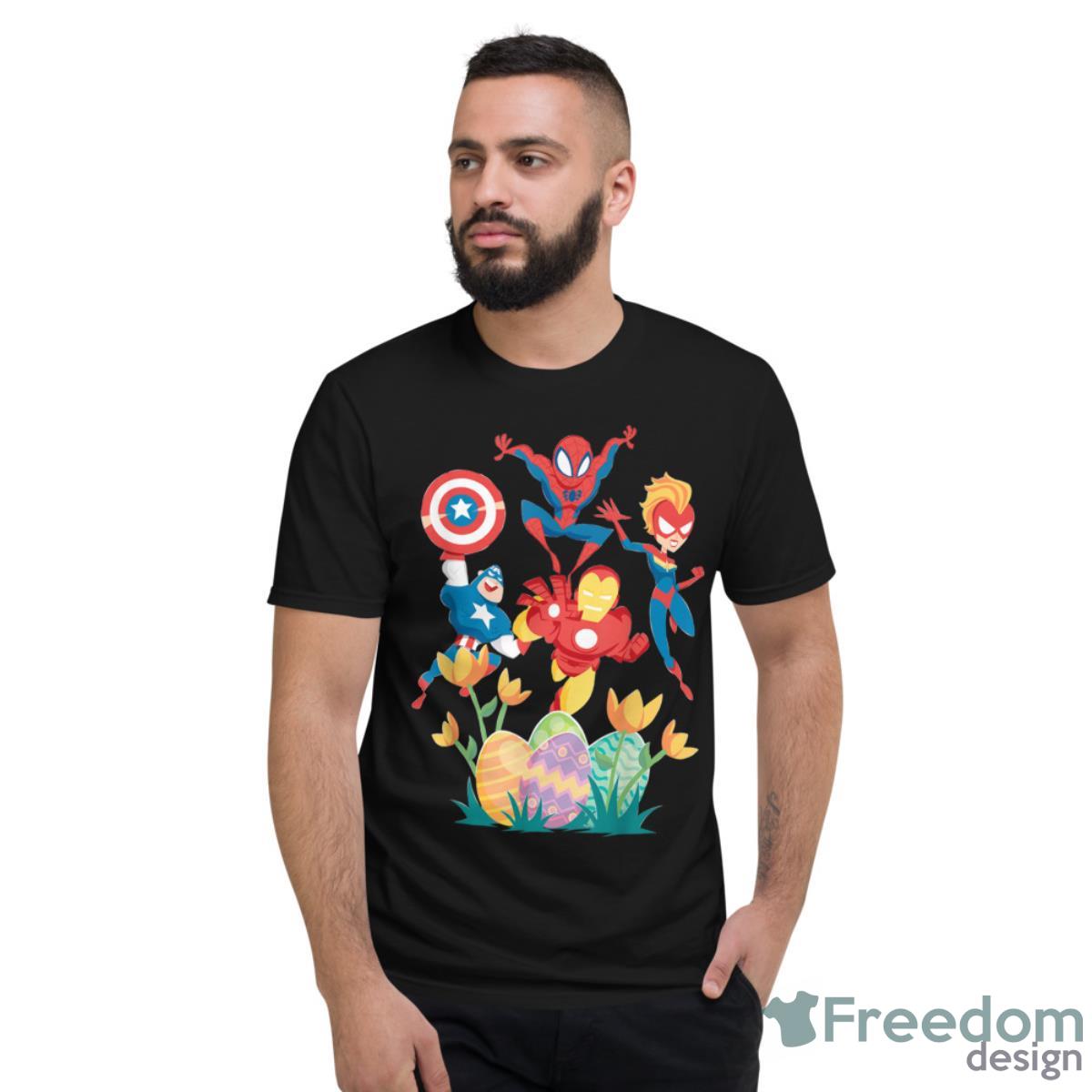 Marvel Easter Avengers Egg Hunt Shirt - Short Sleeve T-Shirt