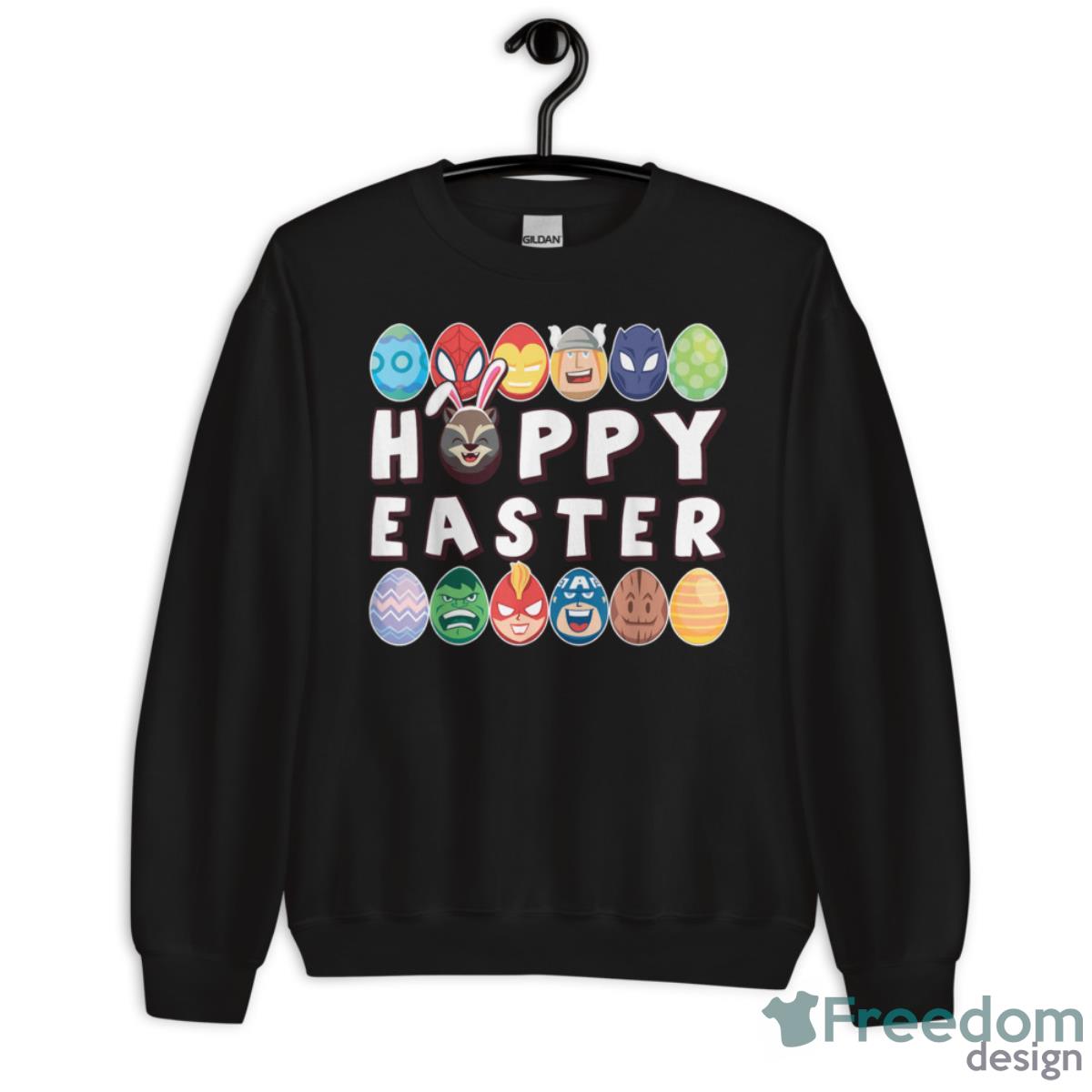 Marvel Easter Hoppy Easter Group Eggs Shirt - Unisex Crewneck Sweatshirt Marvel Easter Hoppy Easter Group Eggs Shirt - Unisex Crewneck Sweatshirt