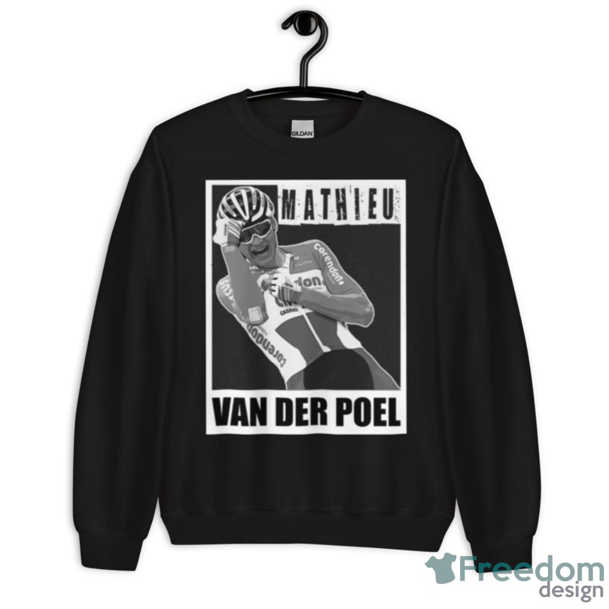 Mathieu Van Der Poel Pro Cyclist Shirt image Mathieu Van Der Poel Pro Cyclist Shirt - Unisex Crewneck Sweatshirt