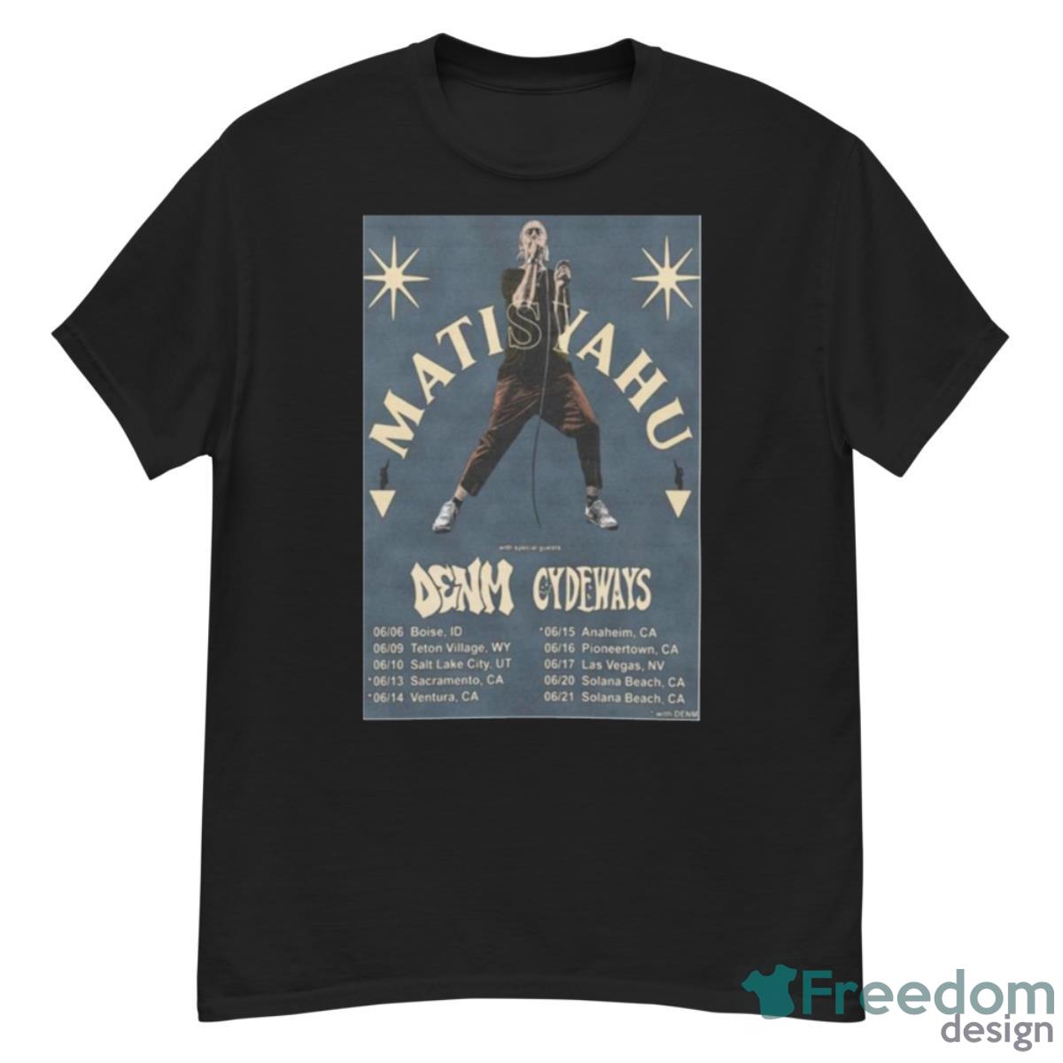 Matisyahu West Coast With Denm Cydeways Tour 2023 Shirt - G500 Men’s Classic T-Shirt