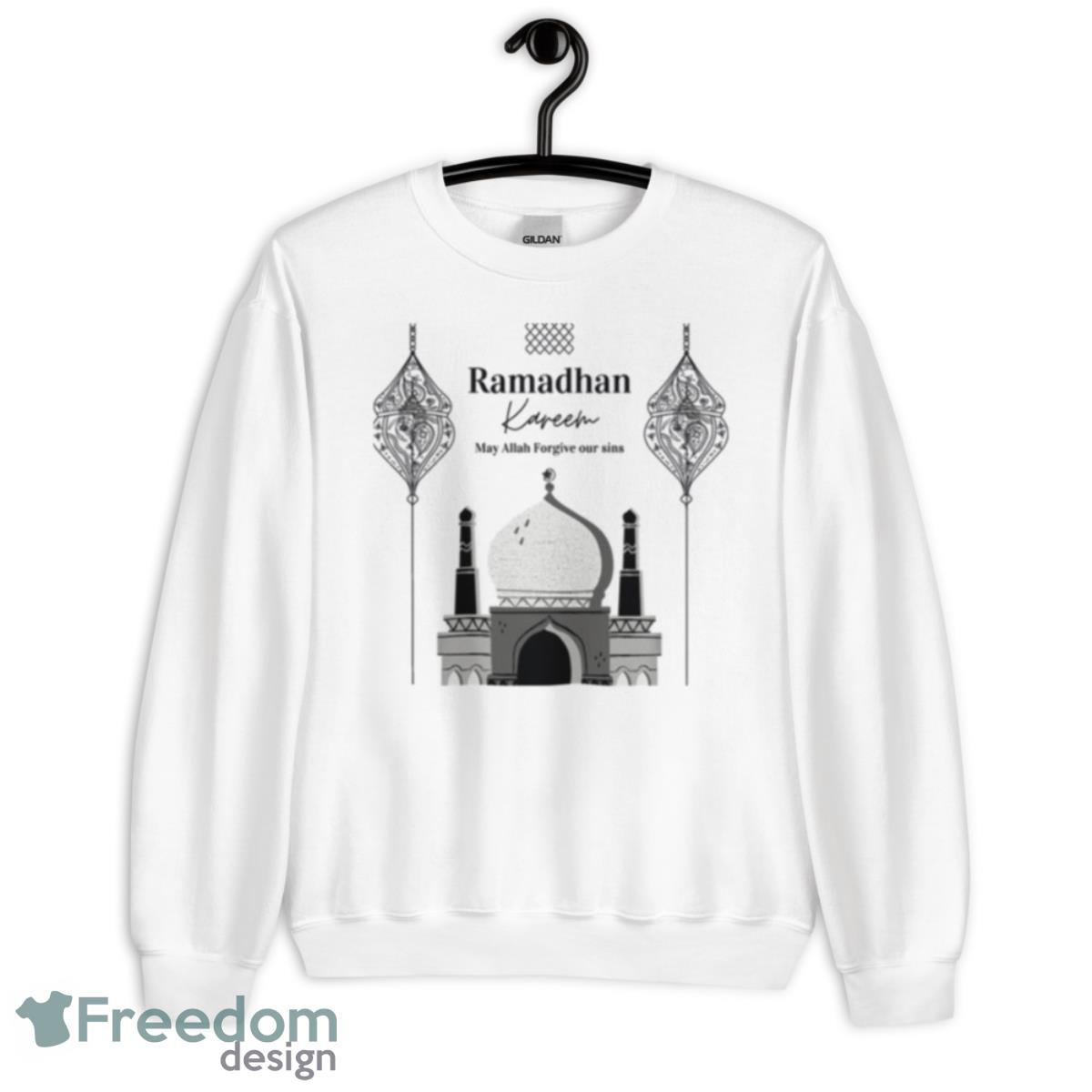 May Allah Forgive Our Sins Ramadan Kareem Shirt - Unisex Heavy Blend Crewneck Sweatshirt