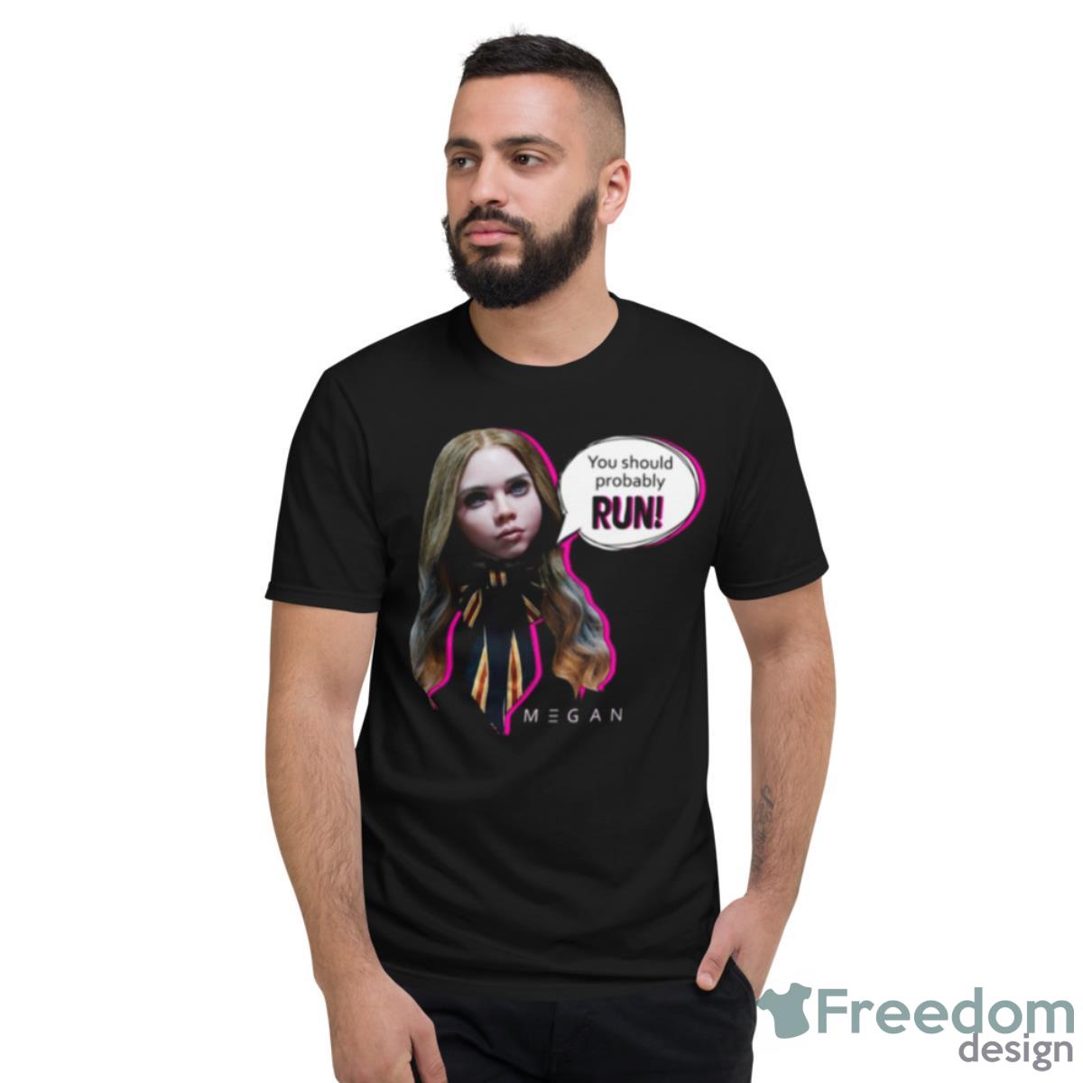 Megan Wants To Be Your Friend Movie M3gan Shirt - Short Sleeve T-Shirt