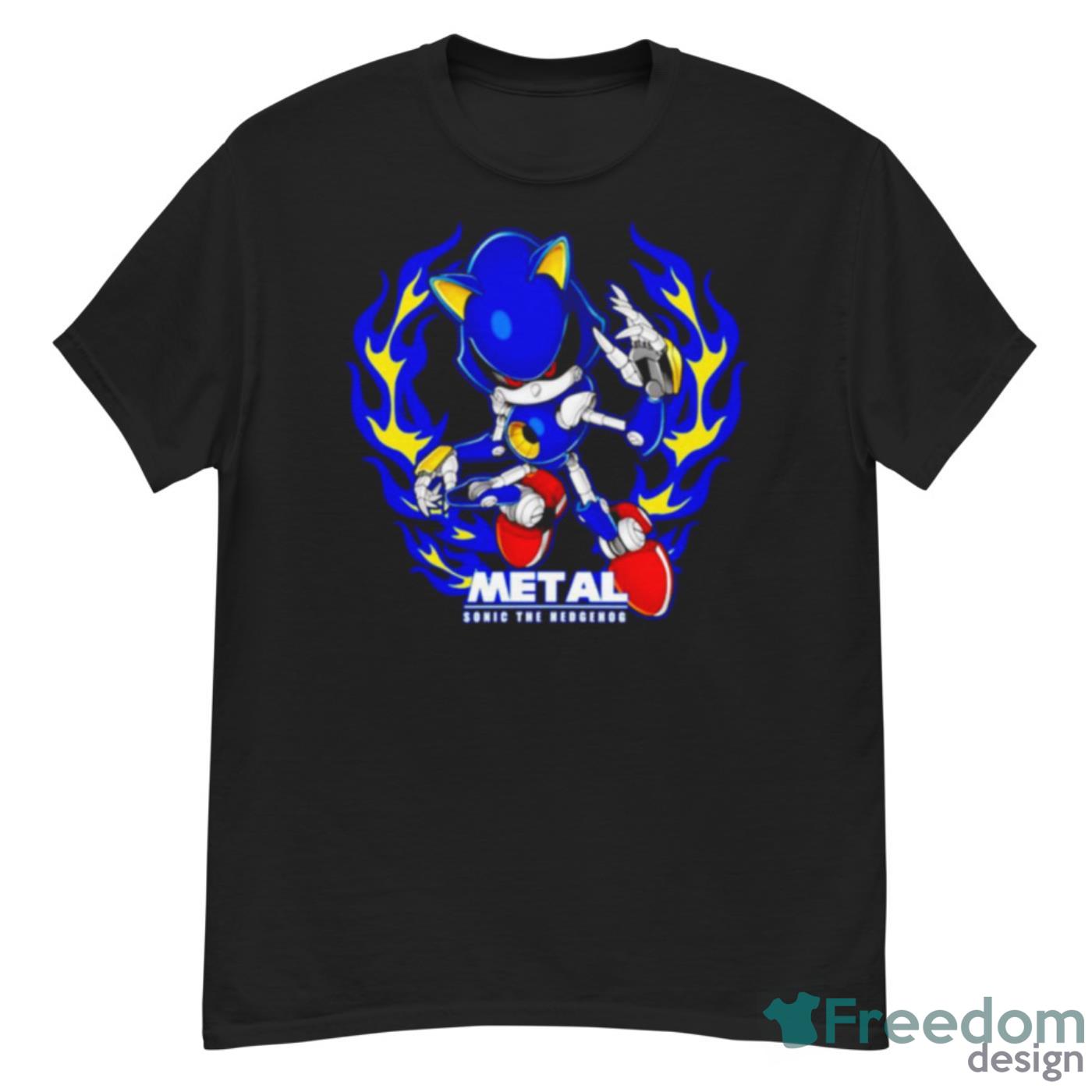 Metal Sonic The Hedgehog Metal Flame Shirt - G500 Men’s Classic T-Shirt