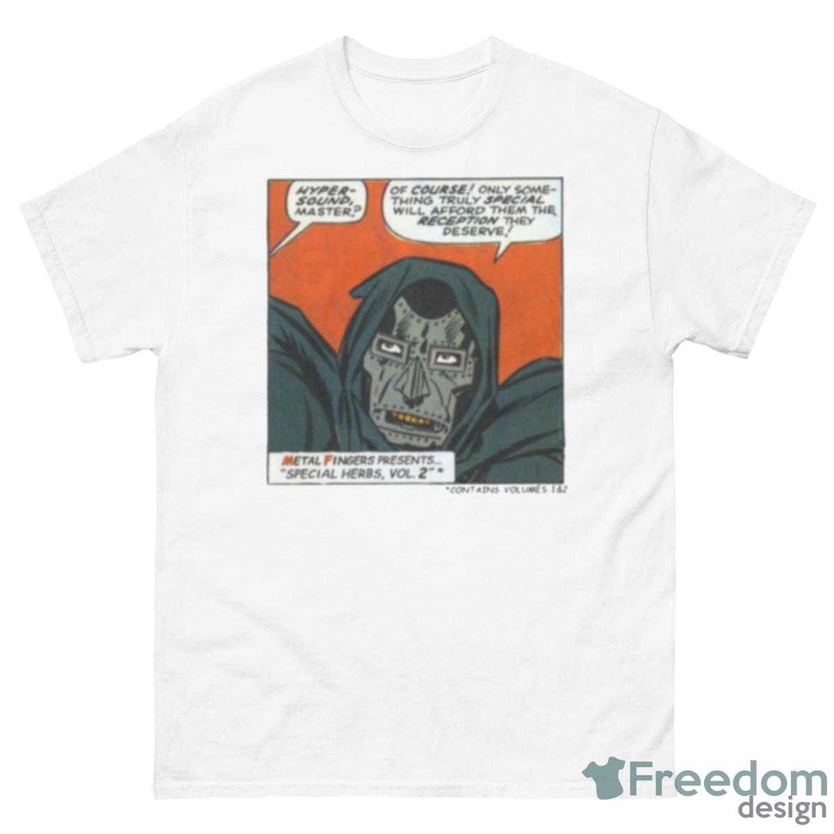 Mf Doom Metal Fingerz Quasimoto Shirt - 500 Men’s Classic Tee Gildan