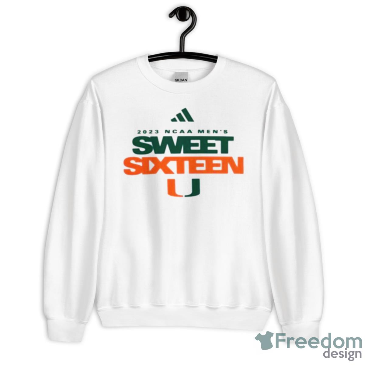 Miami Men’s Basketball 2023 Sweet 16 Shirt - Unisex Heavy Blend Crewneck Sweatshirt
