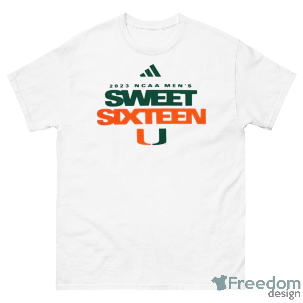 Miami Men’s Basketball 2023 Sweet 16 Shirt - 500 Men’s Classic Tee Gildan