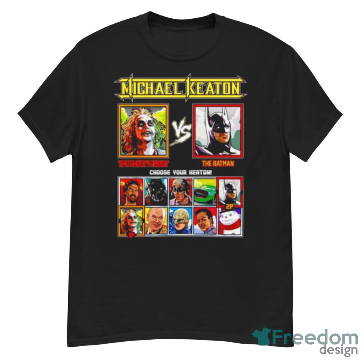 Michael Keaton Fighter Ghost With The Most Vs The Batman Shirt - G500 Men’s Classic T-Shirt