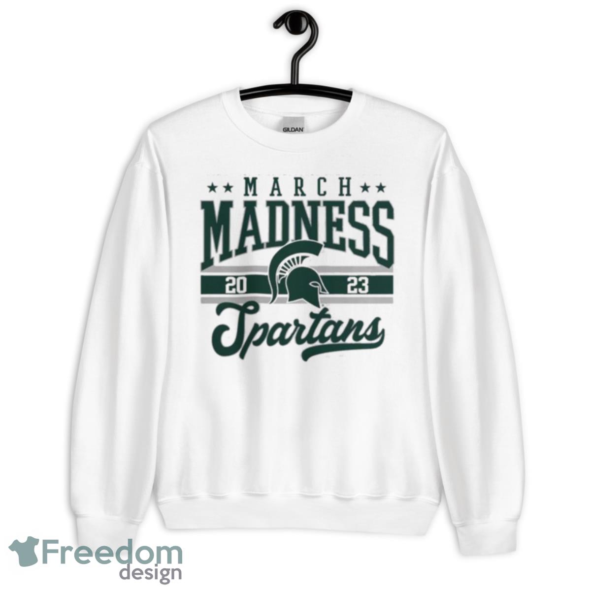 Michigan State Spartans NCAA Men’s Basketball Tournament March Madness 2023 Shirt - Unisex Heavy Blend Crewneck Sweatshirt