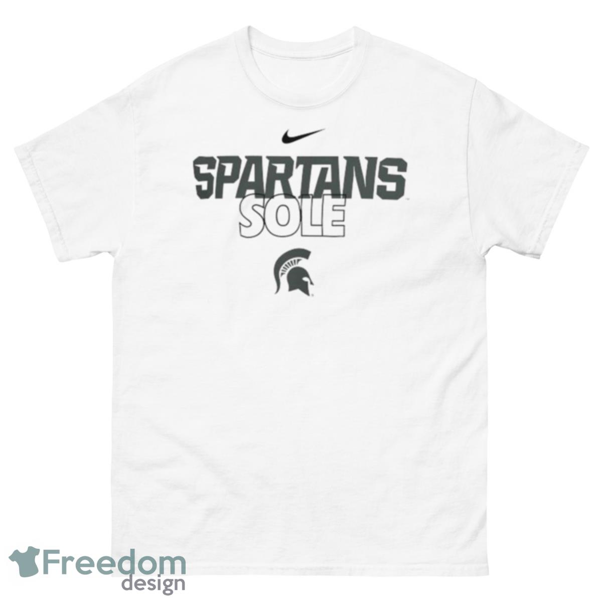 Michigan State Spartans Nike On Court Bench Shirt - 500 Men’s Classic Tee Gildan