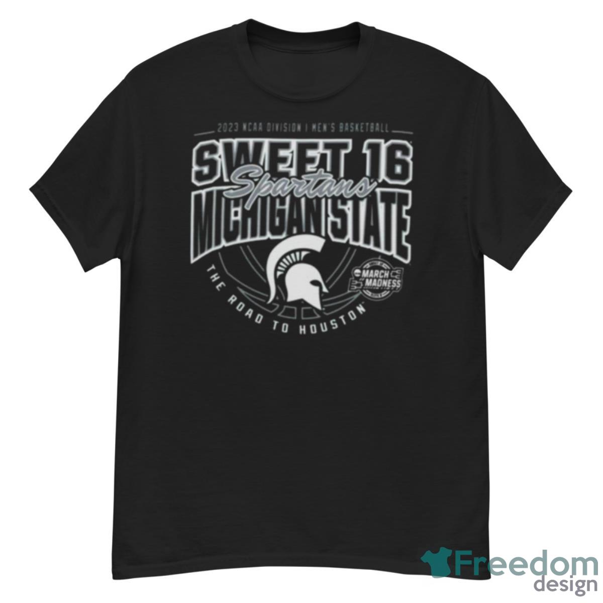 Michigan State Spartans Sweet 16 2023 NCAA Basketball New York D I M Shirt - G500 Men’s Classic T-Shirt