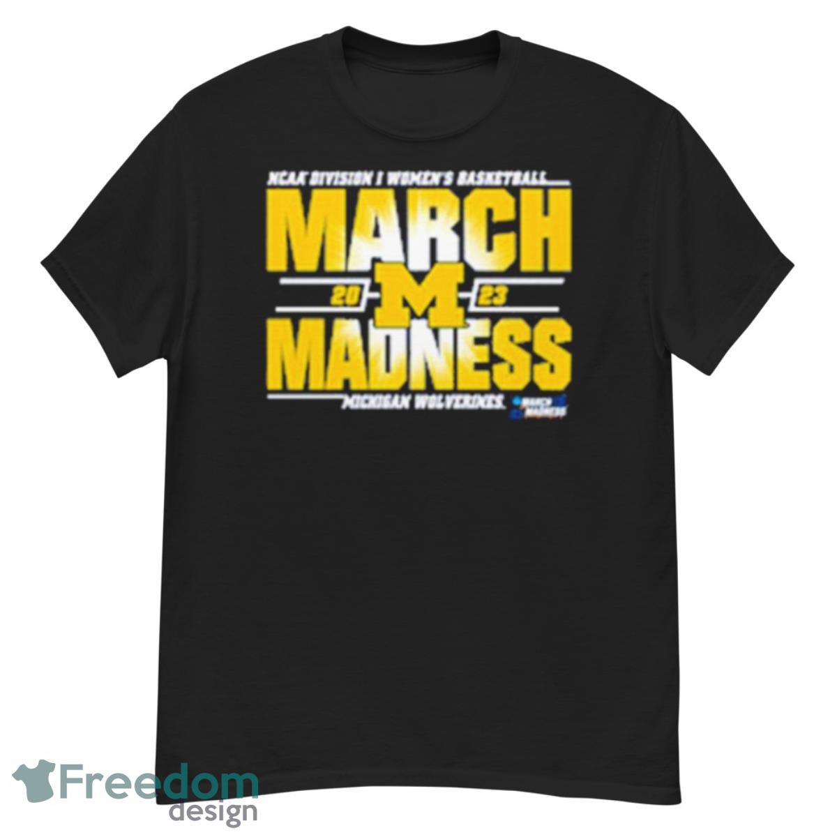 Michigan Wolverines 2023 NCAA Women’s Basketball March Madness Bracket Shirt - G500 Men’s Classic T-Shirt