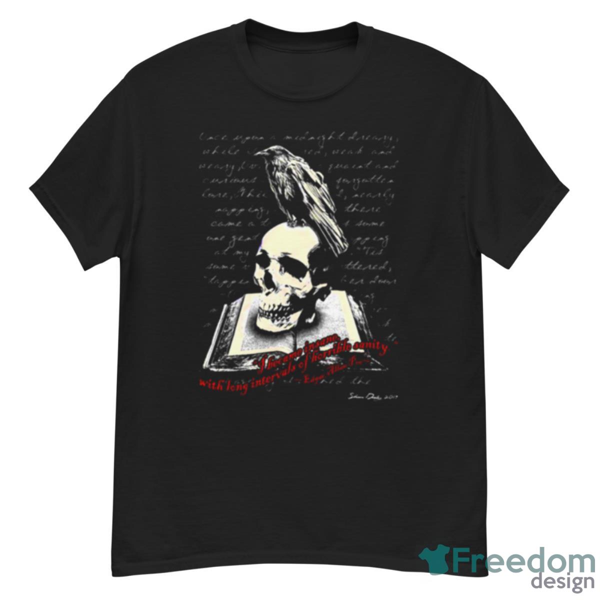 Midnight Dreary Edgar Allan Poe Shirt - G500 Men’s Classic T-Shirt