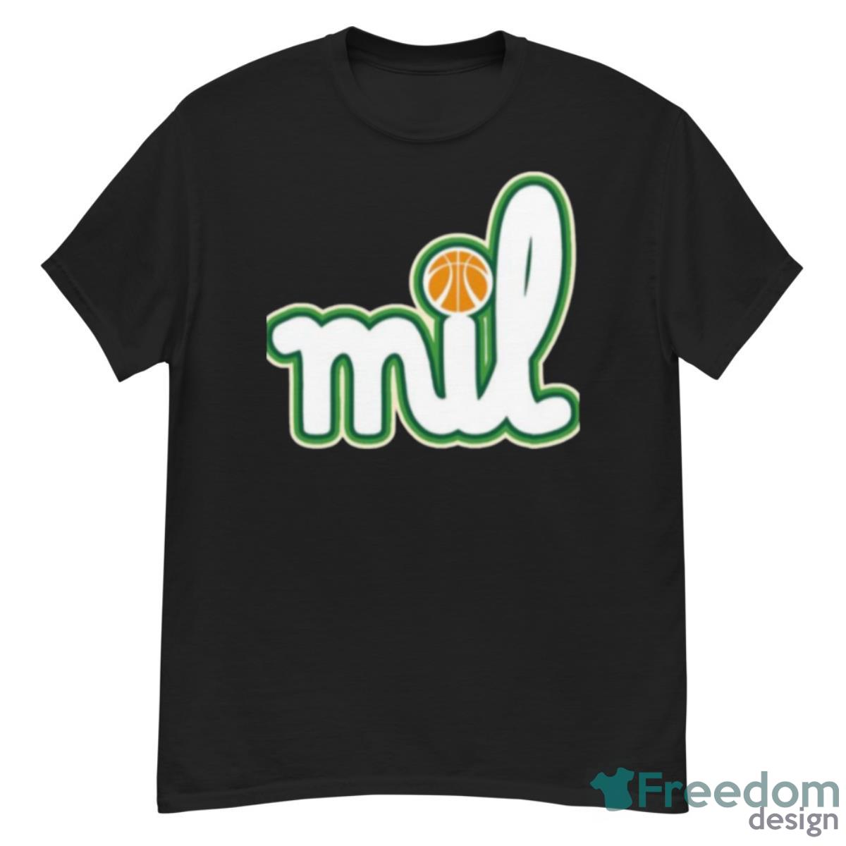 Mil Ilwaukee Retro Milwaukee Bucks Basketball Shirt - G500 Men’s Classic T-Shirt