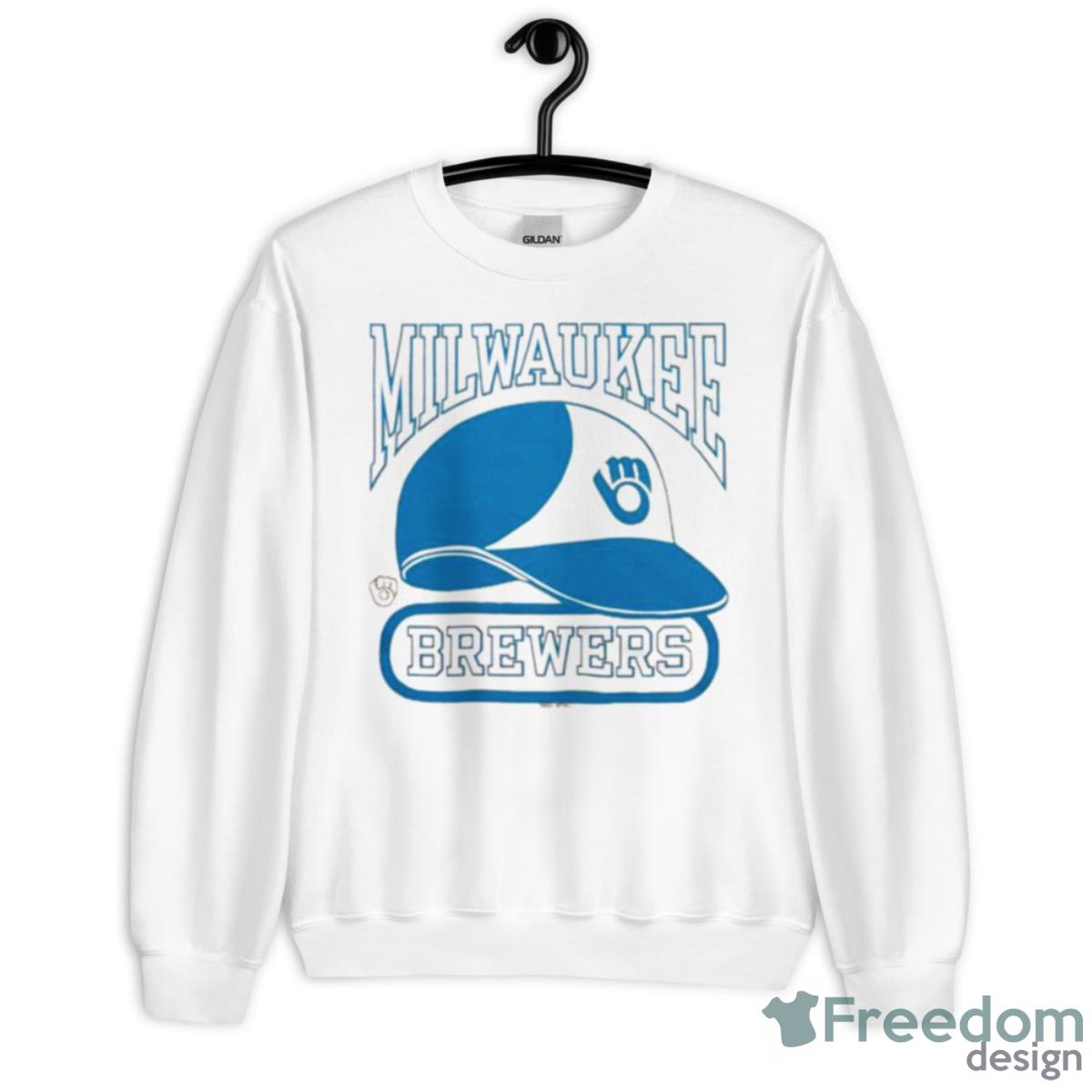 Milwaukee Brewers Helmet 2023 Shirt - Unisex Heavy Blend Crewneck Sweatshirt