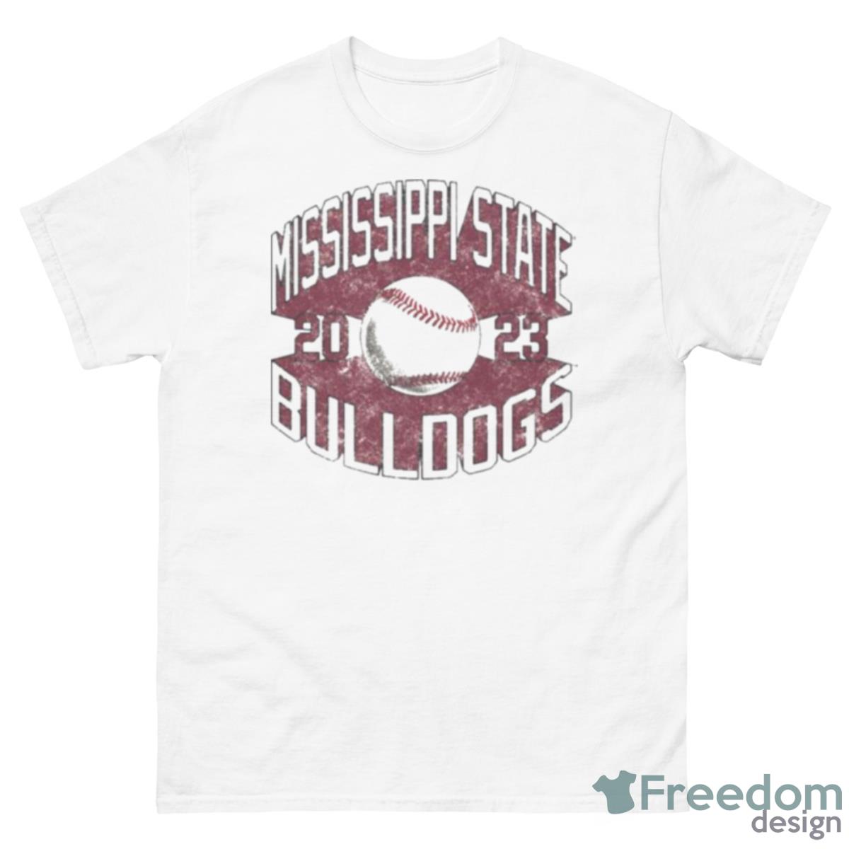 Mississippi State Bulldogs 2023 Basketball Retro Shirt - 500 Men’s Classic Tee Gildan