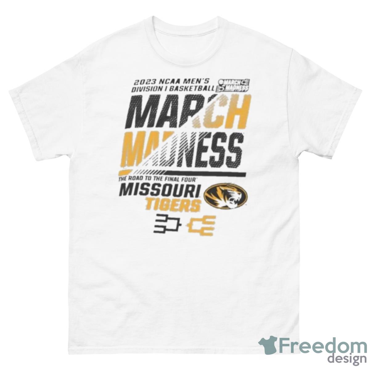 Missouri Men’s Basketball 2023 NCAA March Madness The Road To Final Four Shirt - 500 Men’s Classic Tee Gildan