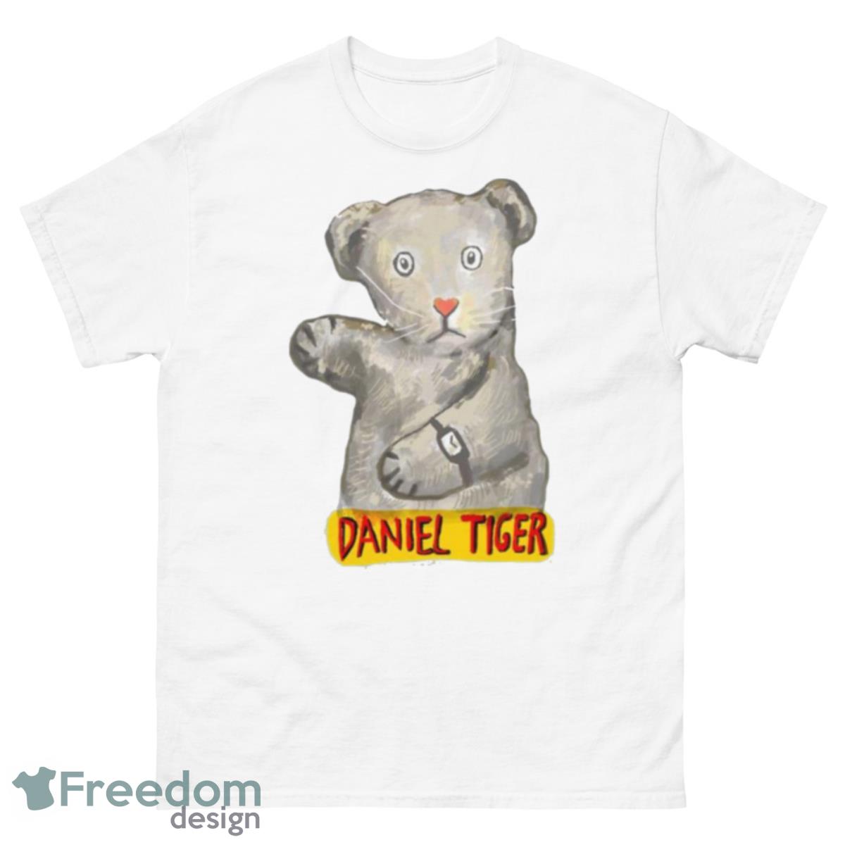Mister Rogers Neighborhood Daniel Striped Tiger Shirt - 500 Men’s Classic Tee Gildan