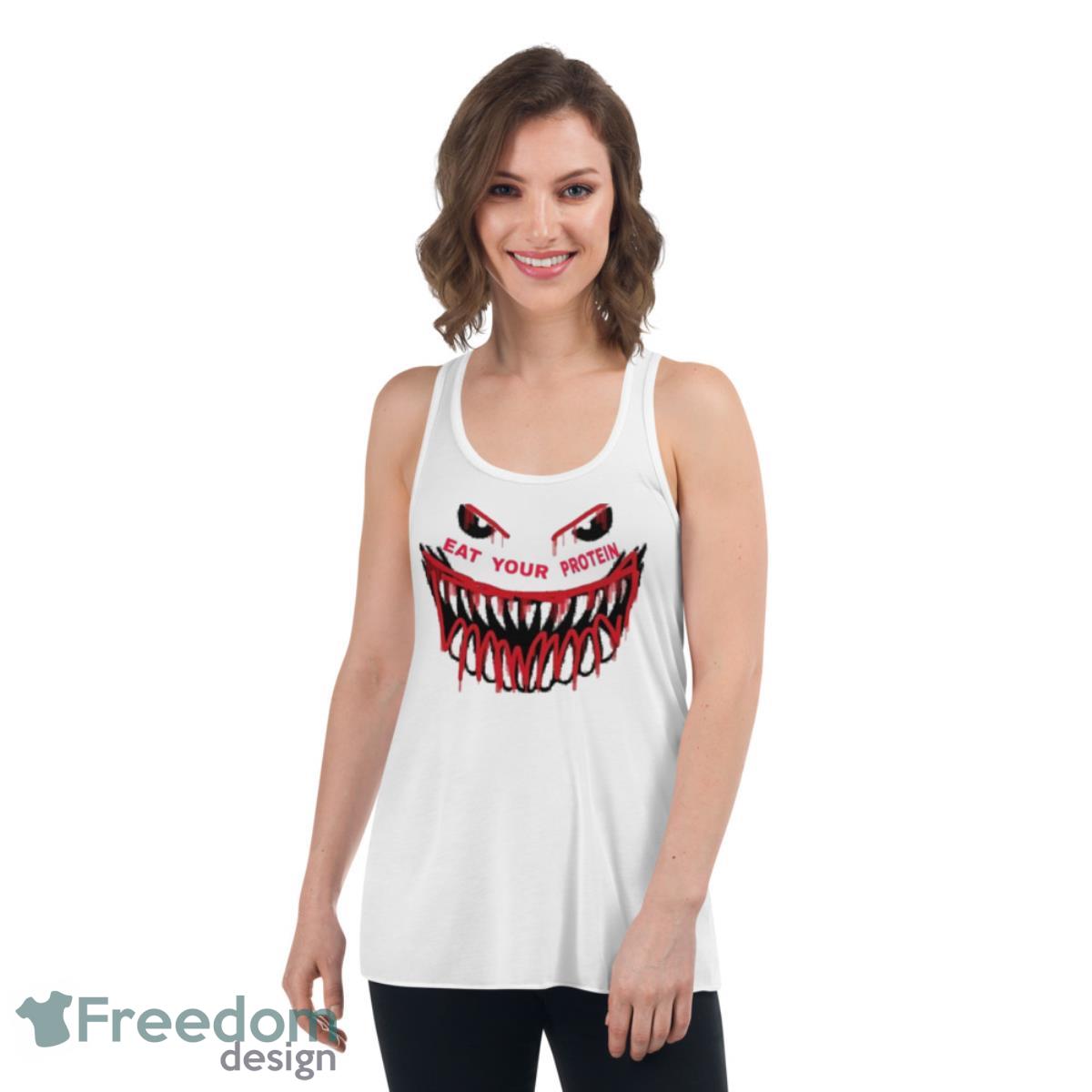 Monster Face Eat Your Protein August Shirt image Monster Face Eat Your Protein August Shirt