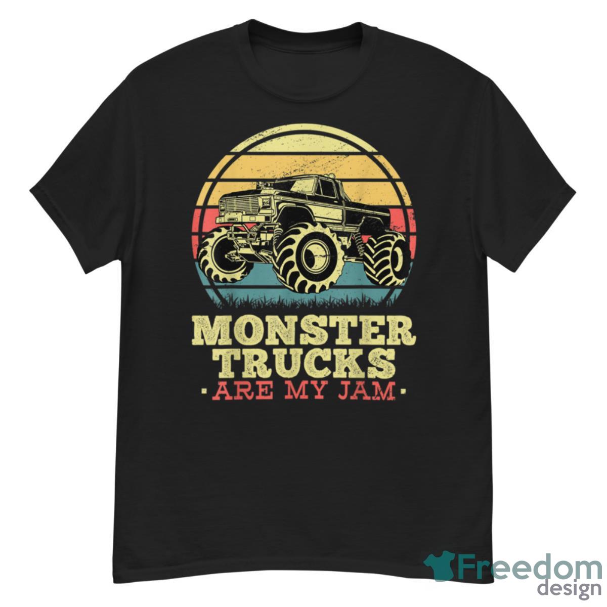 Monster Truck Are My Jam For Monster Truck Lovers Men & Kids Shirt - G500 Men’s Classic T-Shirt