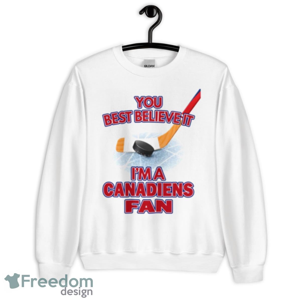 Montreal Canadiens Fan Hockey Shirt - Unisex Heavy Blend Crewneck Sweatshirt