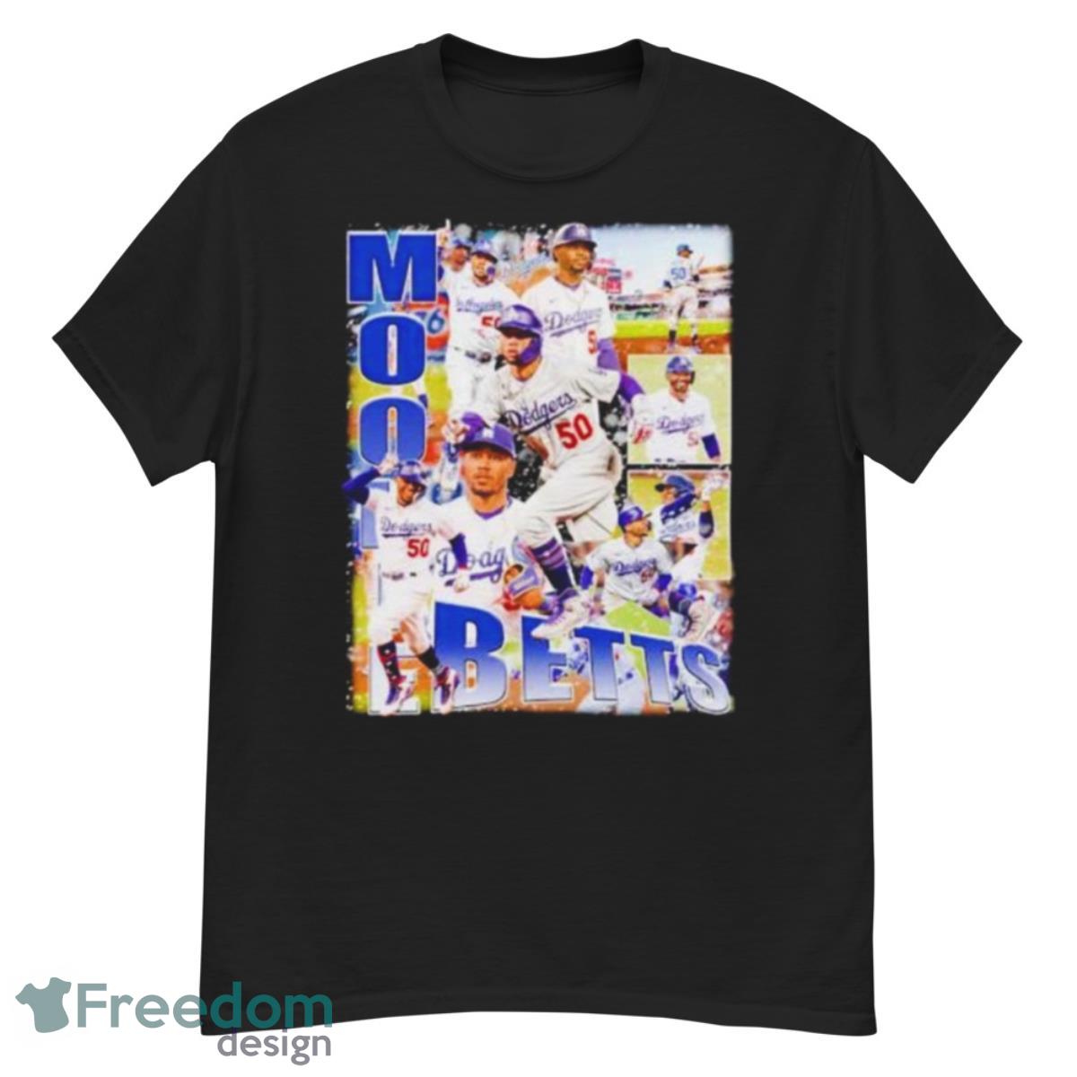 Dodgers The Blue Design Mookie Betts Classic Shirt