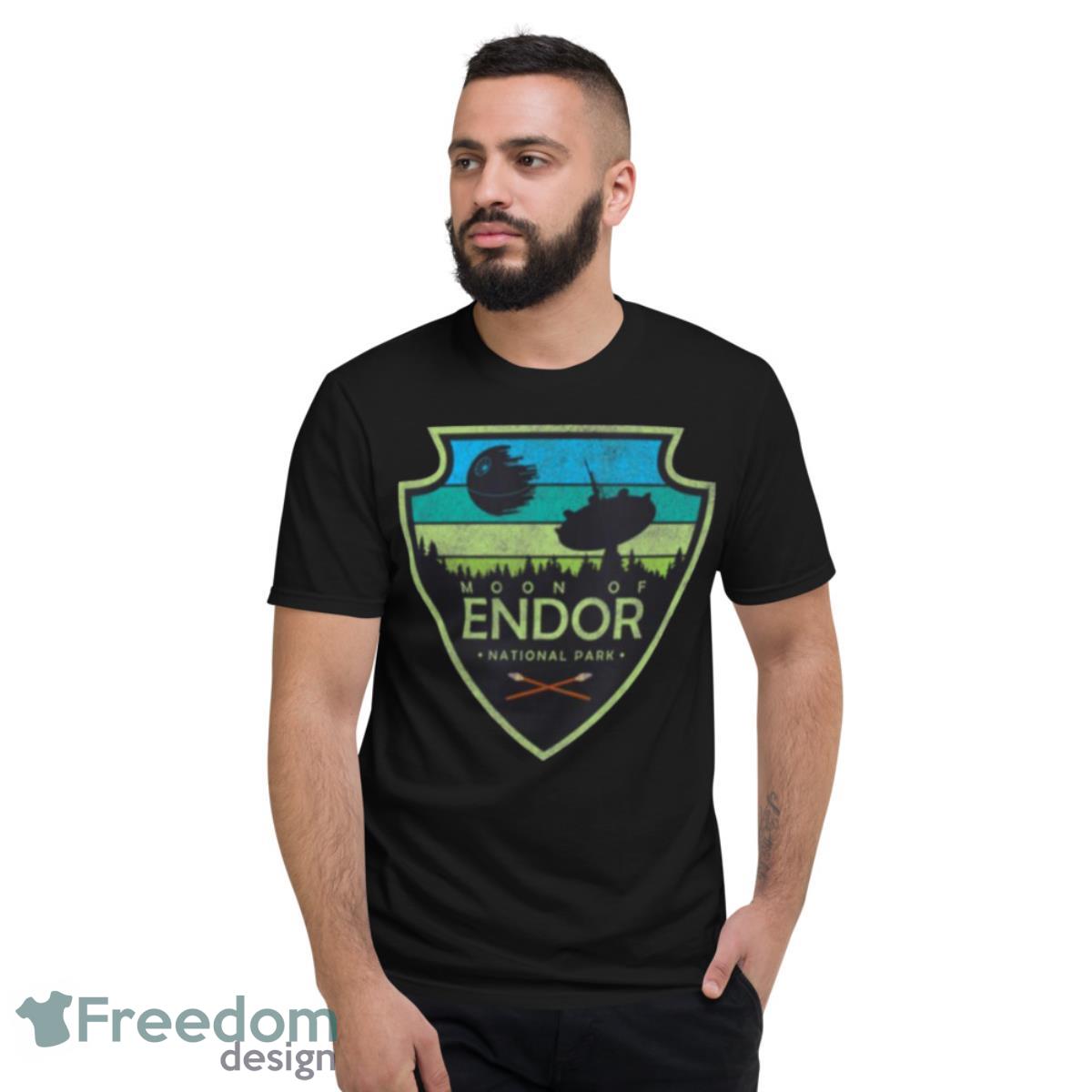 Moon Of Endor National Park The Mandalorian Shirt - Short Sleeve T-Shirt