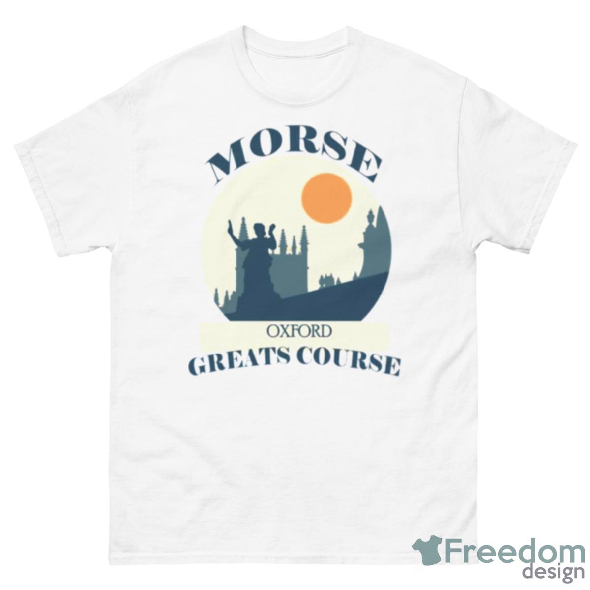 Morse Greats Course Itv Endeavour Shirt - 500 Men’s Classic Tee Gildan