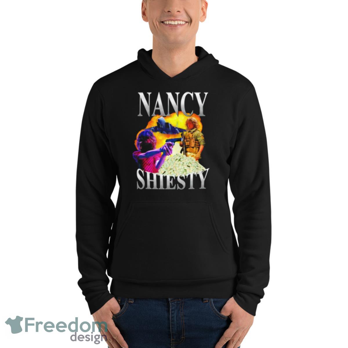 Nancy Shiesty Shirt - Unisex Fleece Pullover Hoodie Nancy Shiesty Shirt - Unisex Fleece Pullover Hoodie