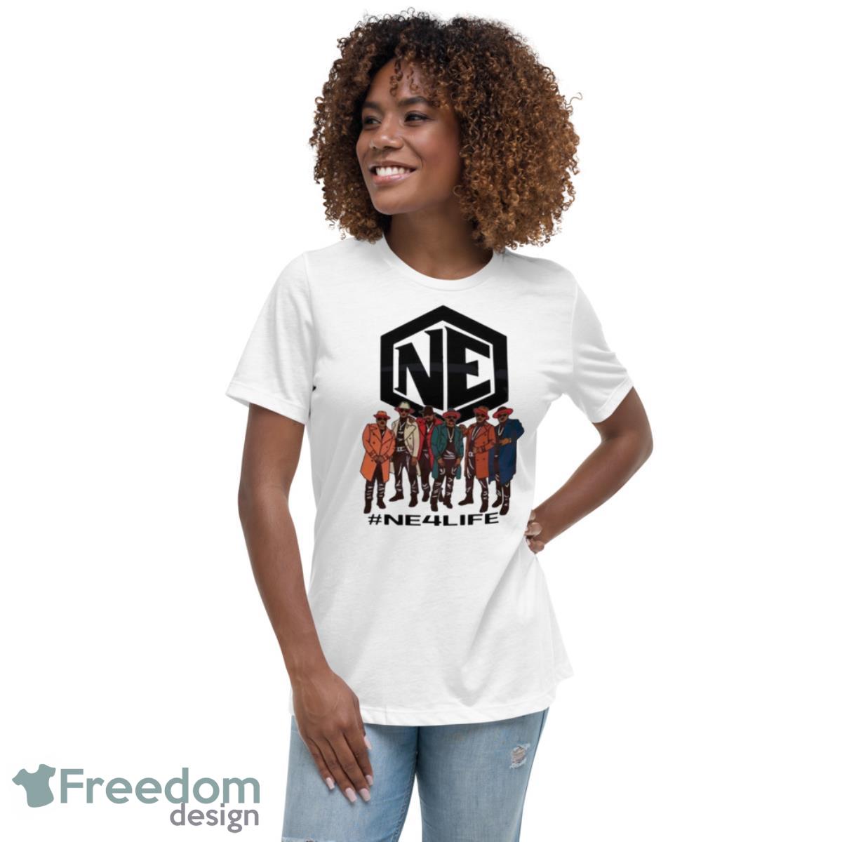 Ne4life New Edition Legacy Tour Shirt - Womens Relaxed Short Sleeve Jersey Tee Ne4life New Edition Legacy Tour Shirt - Womens Relaxed Short Sleeve Jersey Tee