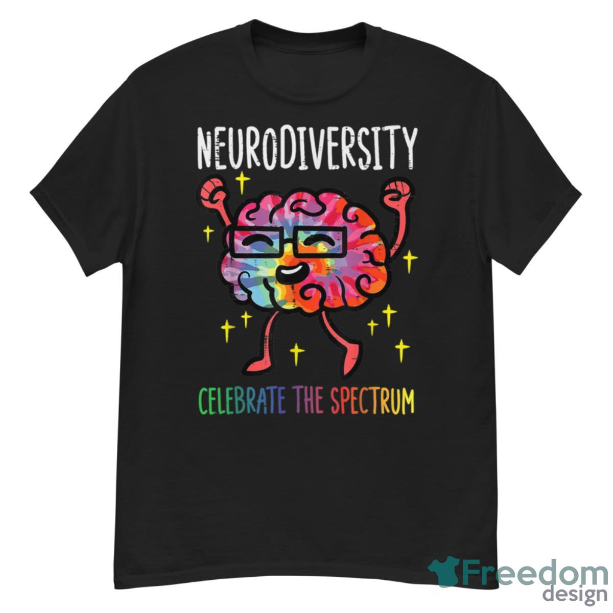 Neurodiversity Brain Autism Awareness ASD ADHD Kid Shirt - G500 Men’s Classic T-Shirt