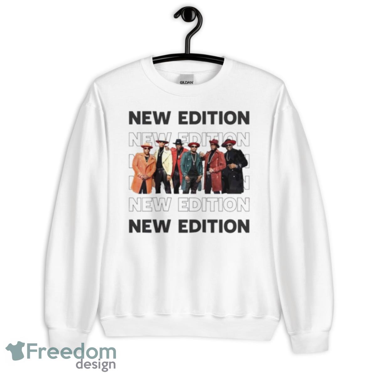 New Edition Legacy Tour New Edition Fans 2023 Shirt - Unisex Heavy Blend Crewneck Sweatshirt
