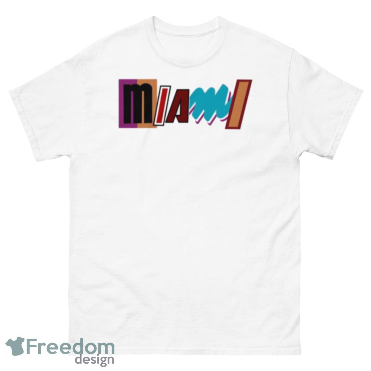 New Jersey Miami Aesthetic Shirt - 500 Men’s Classic Tee Gildan
