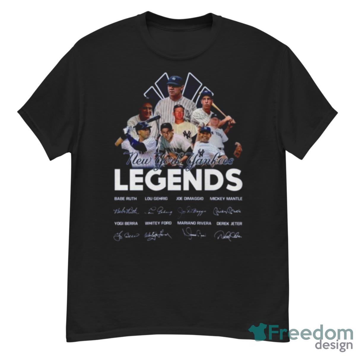 New York Yankees Legends 2023 Signatures Shirt - G500 Men’s Classic T-Shirt