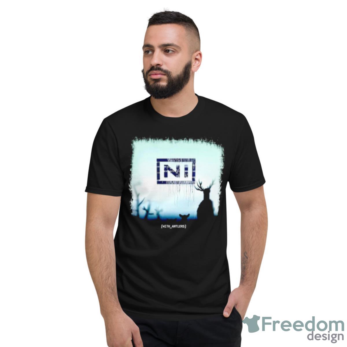 NI With Antlers Shirt - Short Sleeve T-Shirt