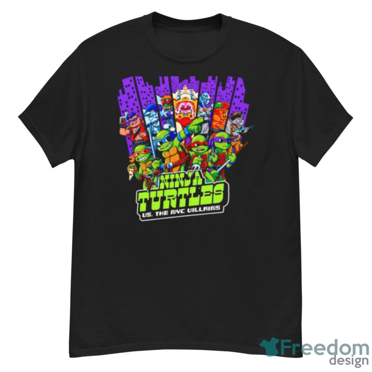 Ninja Turtles Vs. The NYC Villains Shirt Product Photo 1