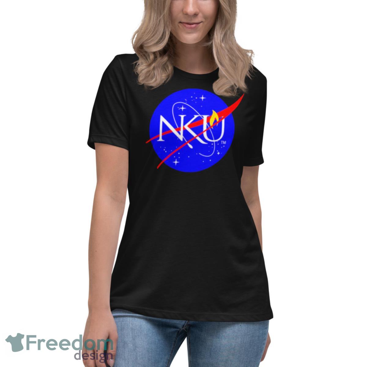 NKU Nsa Mashup Logo Shirt - Womens Relaxed Short Sleeve Jersey Tee NKU Nsa Mashup Logo Shirt - Womens Relaxed Short Sleeve Jersey Tee