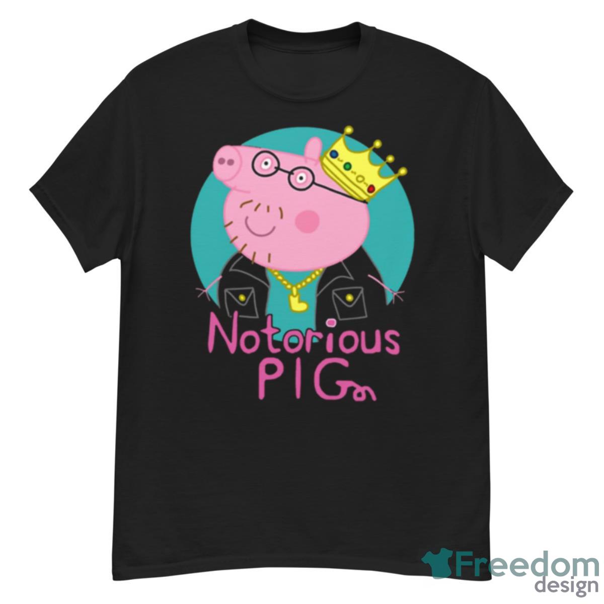 Notorious Pig Piggy Smalls RIP The Notorious B.I.G Biggie Rapper Shirt - G500 Men’s Classic T-Shirt