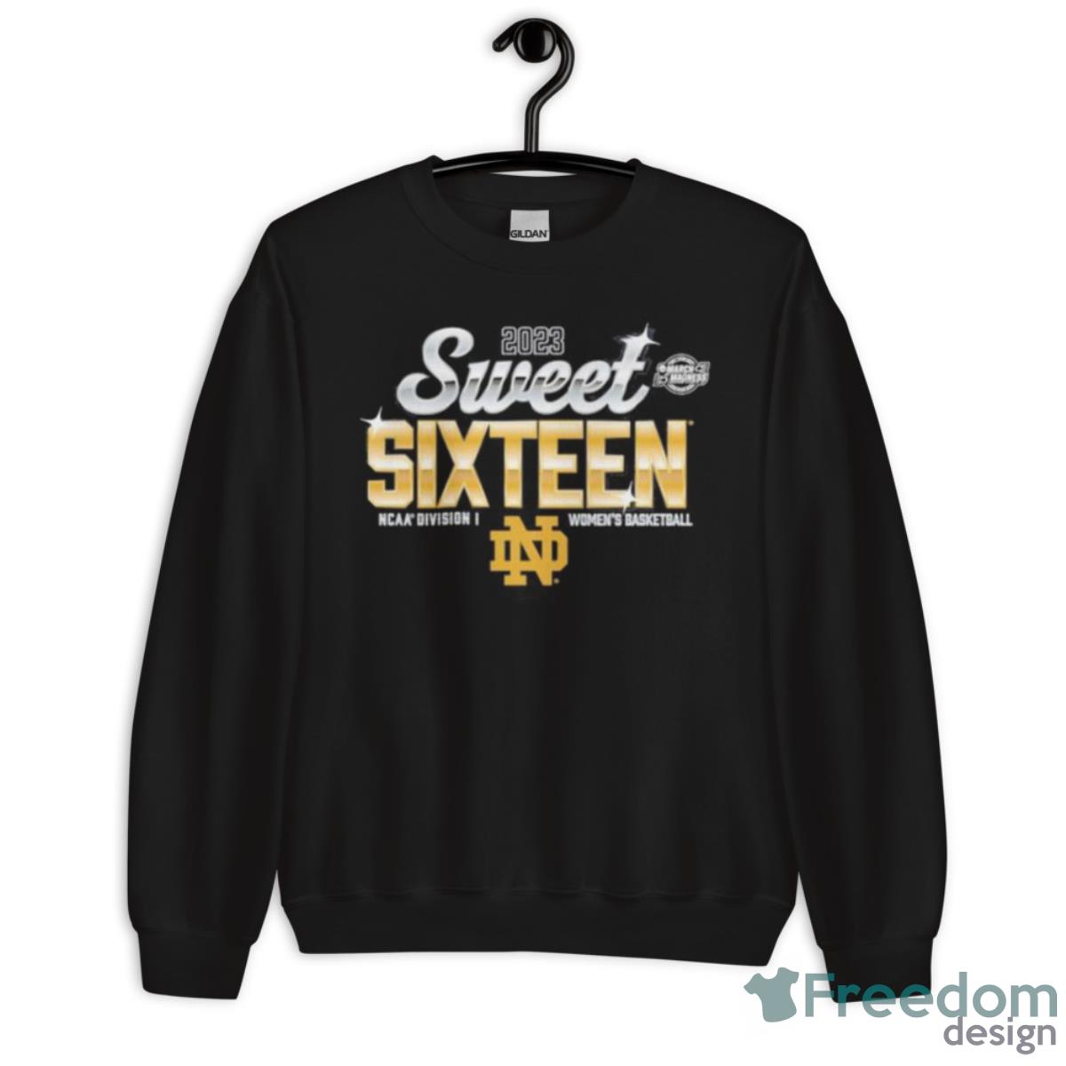 Notre Dame Fighting Irish 2023 Sweet Sixteen March Madness Ncaa Division I Women’s Basketball Shirt - Unisex Crewneck Sweatshirt Notre Dame Fighting Irish 2023 Sweet Sixteen March Madness Ncaa Division I Women’s Basketball Shirt - Unisex Crewneck Sweatshirt