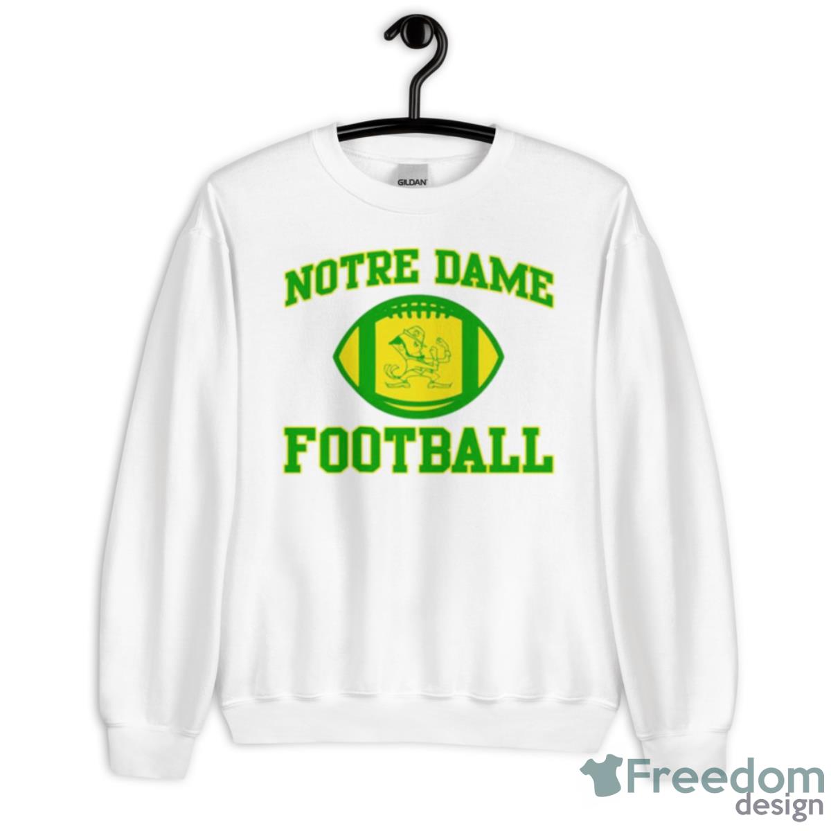 Notre Dame Football Logo Shirt image Notre Dame Football Logo Shirt - Unisex Heavy Blend Crewneck Sweatshirt