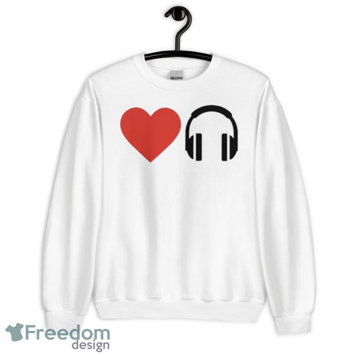 Ogbff Love Music Shirt - Unisex Heavy Blend Crewneck Sweatshirt