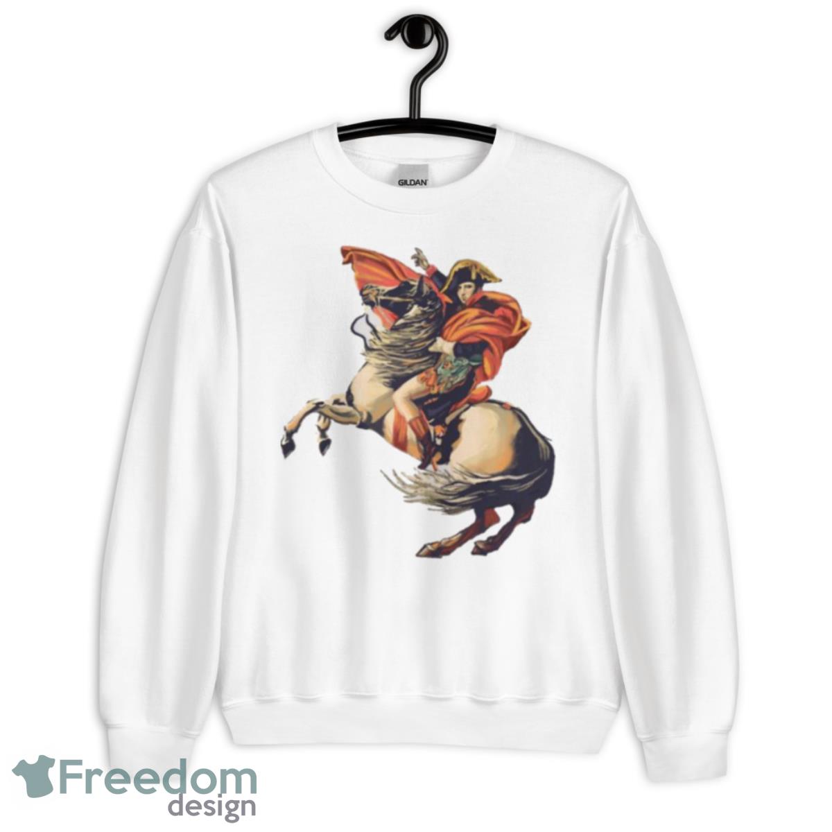 Old Portrait Napoleon Bonaparte Shirt - Unisex Heavy Blend Crewneck Sweatshirt