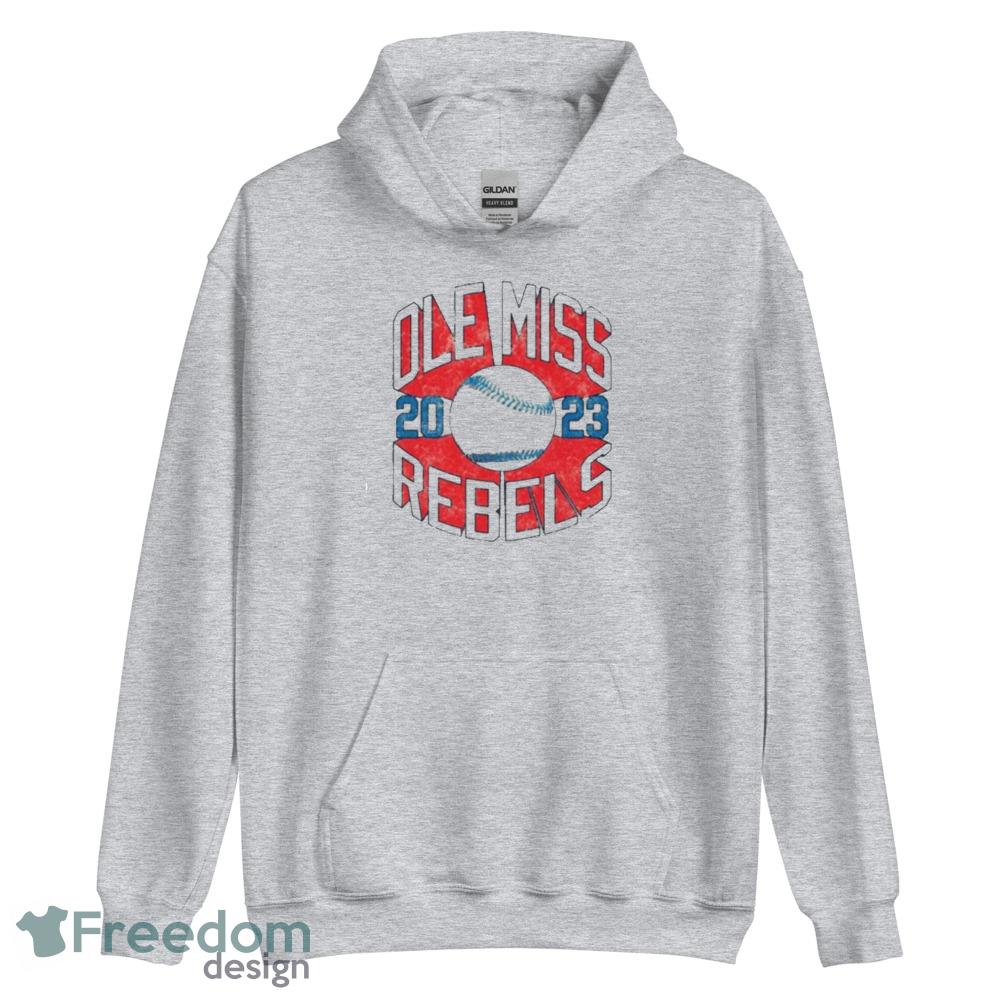 Ole Miss Baseball Fade 2023 Shirt image Ole Miss Baseball Fade 2023 Shirt - Unisex Heavy Blend Hooded Sweatshirt