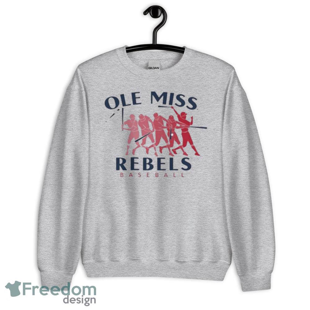 Ole Miss Home Run How To Raglan 2023 Shirt - Unisex Heavy Blend Crewneck Sweatshirt
